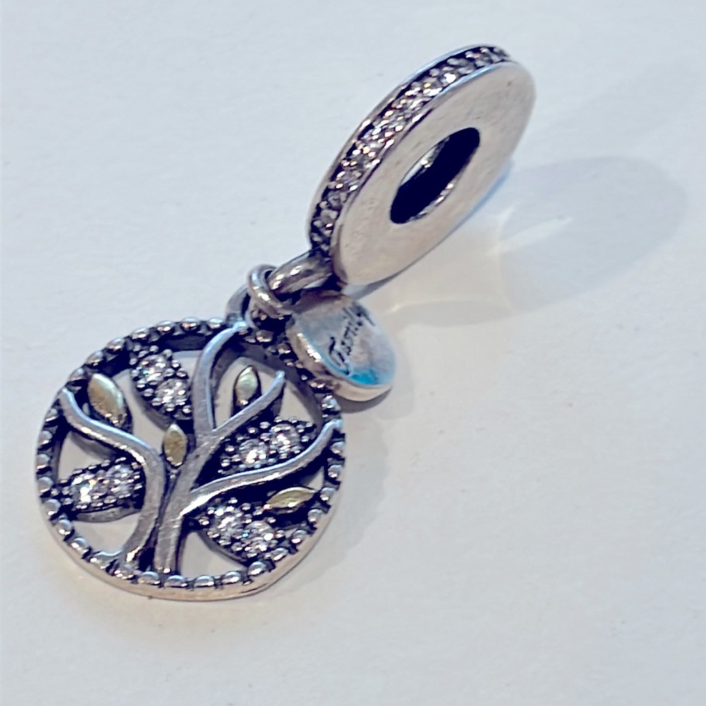 Pandora Family Tree Sterling Silver Charm. New. - Picture 1 of 6